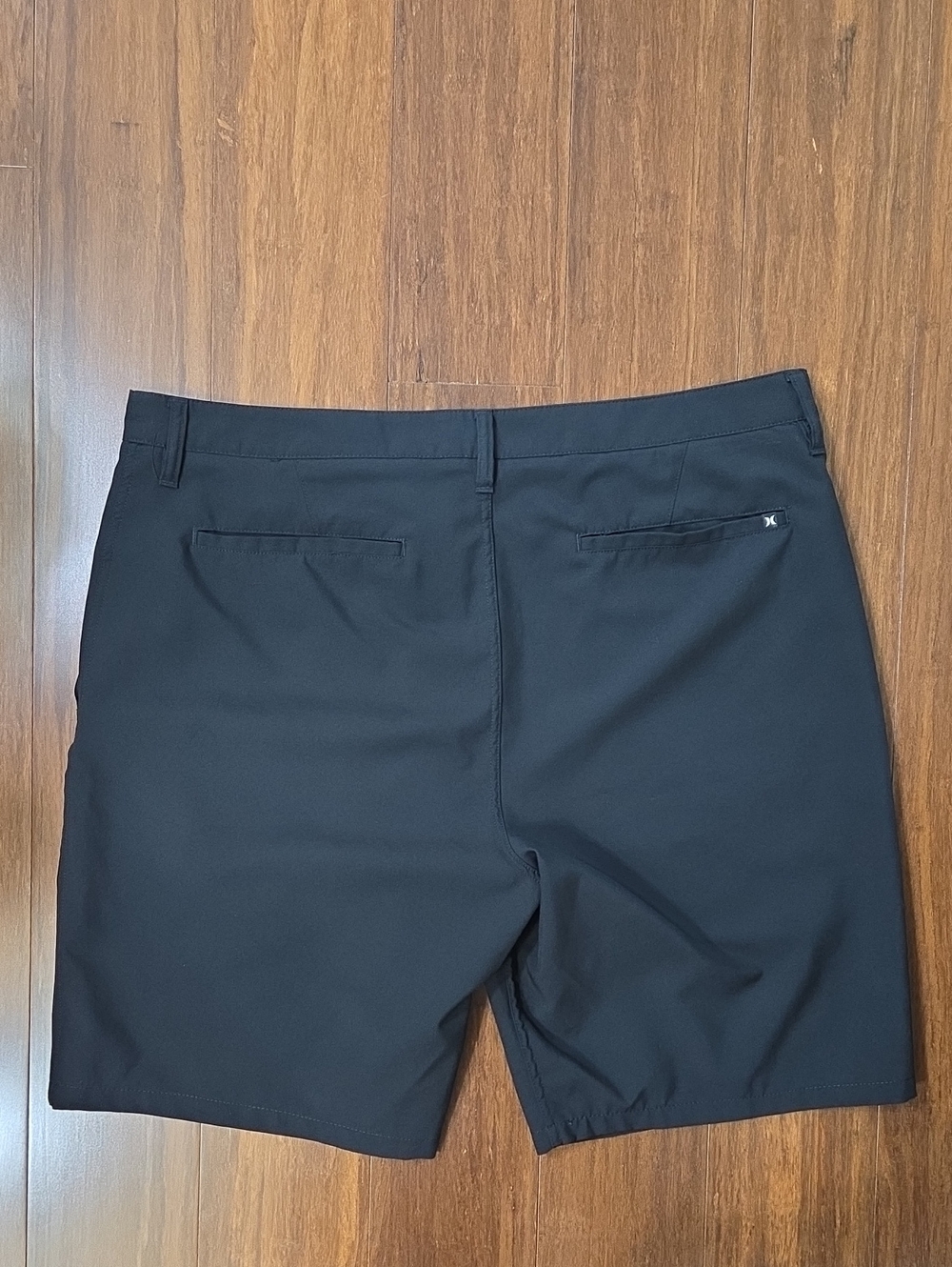 MEN'S HURLEY HYBRID BLACK ATHLETIC BOARD SHORTS SIZE 38 - Picture 4 of 4